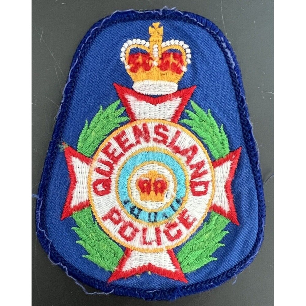Queensland Australia Police Uniform Cloth Patch